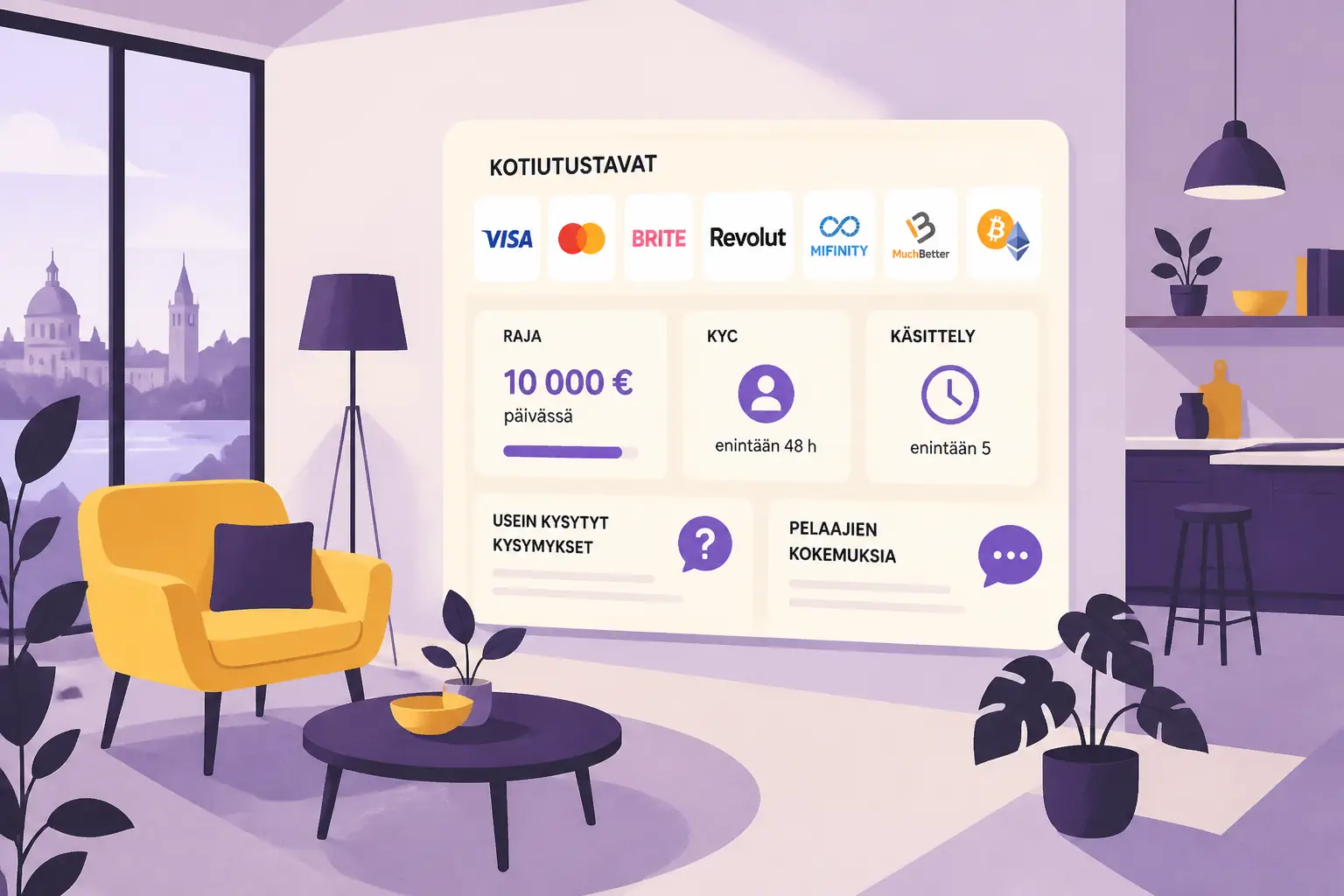 Buumi Casino kotiutus – menetelmät, rajat ja nopeus visual guide for Buumi Casino